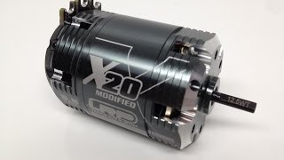 LRP X20 Modified Brushless Sensored Motor [upl. by Nnaylrebmik]