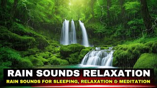 Rain River Sounds The Natural Sound Of A Gentle Forest Rain River For Sleeping To Relieve Stress [upl. by Granniah]