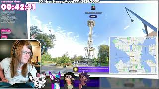 Breezy KILLS IT in GeoGuessr Subathon 2024 57 [upl. by Agiaf]