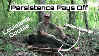 Louisiana Hog HuntingPersistence With A Trad Bow [upl. by Kazmirci]