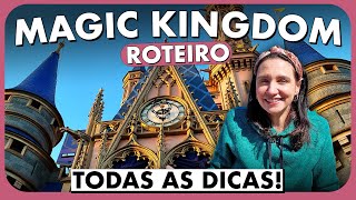 ROTEIRO MAGIC KINGDOM  PARTE 1 MELHOR ESTRATÉGIA E DICAS PARA APROVEITAR [upl. by Elockin345]