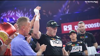 Paul Gallen Reacts To TKO Win Over Darcy Lussick [upl. by Eidak]