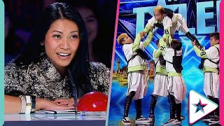 Young Dance Crew DAZZLE The Judges on Asias Got Talent [upl. by Charlotta570]