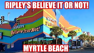 Ripleys Believe It or Not Odditorium in Myrtle Beach on Ocean Boulevard  Full Tour [upl. by Lledor11]