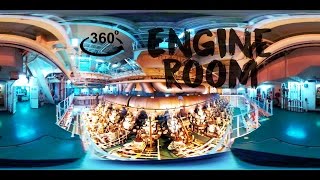 360° Tour of the Entire Engine Room [upl. by Girardi]