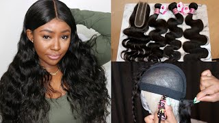 NEW 2x6 Lace Closure How To Make A Lace Wig  DYHair777 [upl. by Chickie]