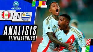 PERÚ vs URUGUAY 10  ELIMINATORIAS SUDAMERICANAS  ANALISIS del PARTIDO [upl. by Ayak]