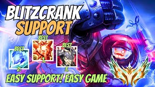 Blitzcrank Support  Blitzcrank Support Guide  Easy Game Guide  Guide of League Of Legends [upl. by Eiramrefinnej217]