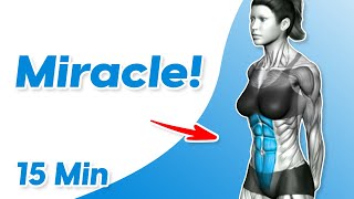 ➜ 15Min ➜ Standing Workout That Will Burn Off Belly Fat [upl. by Kennith766]