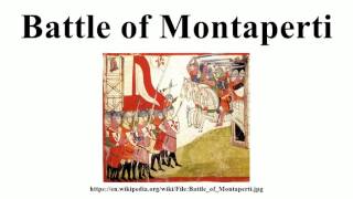 Battle of Montaperti [upl. by Valleau]