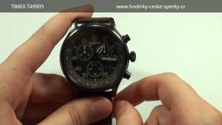 Kubova recenze hodinek TIMEX Expedition Field Chronograph T49905 [upl. by Yenitirb]