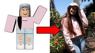 ROBLOX OUTFITS IN REAL LIFE [upl. by Sherm]