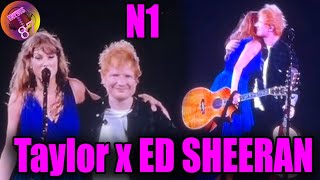 Taylor Swift Brings out Ed Sheeran amp duet Everything Has Changed amp End Game at London N1 [upl. by Netsirk]