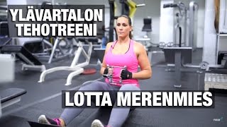 Ylävartalon patteritreeni  Lotta merenmies [upl. by Selma]