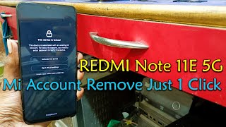 REDMI Note 11E 5G 2024 Mi Account Remove UMT Just 1 Click [upl. by Barbarese]