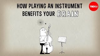 How playing an instrument benefits your brain  Anita Collins [upl. by Yezdnil]