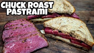 Chuck Roast Pastrami  Easy Pastrami Recipe [upl. by Eelimaj]