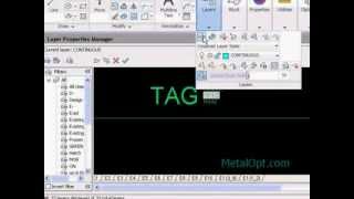 Import Data to AutoCAD using MetalOpt [upl. by Wivestad]