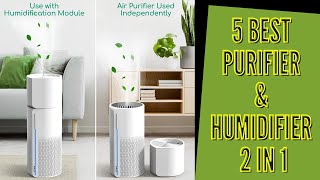 Top 5 Best 2in1 Air Purifier and Humidifier according to Consumer Reports [upl. by Kraska872]