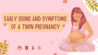 Early Signs and Symptoms of a Twin Pregnancy [upl. by Nerak]