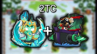 Btd6 2tc with Popseidon amp Pirate Lord on One Two Tree [upl. by Wiley]