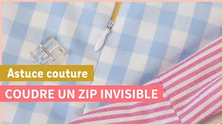 Coudre une fermeture invisible [upl. by Narayan805]