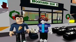 Robbing Bank With Sebee In Brookhaven [upl. by Aielam122]