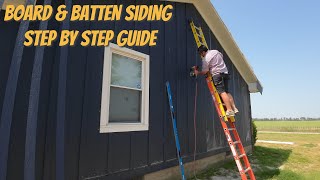 Step By Step Board amp Batten Diamond Kote Siding Installation  LP Smartside [upl. by Ogaitnas463]