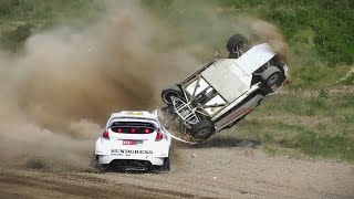 RALLYX 2024 Kouvola Finland Massive Crash amp Mistakes [upl. by Gabbey]