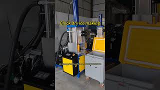 How to make dry ice blocks stepbystep production process Dry ice block making machine for sale [upl. by Leifeste477]