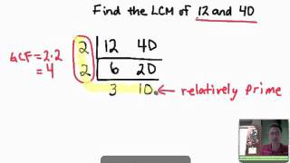 Find LCM of Two Numbers [upl. by Ynahpit]