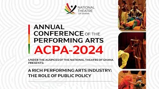 Annual Conference of the Performing Arts ACPA 2024 [upl. by Ereveneug783]