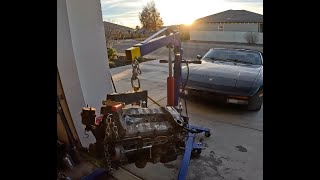 2002 VW EuroVan VR6 24v Engine Removal [upl. by Siuqcram567]