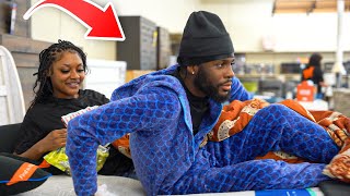 Professional Cuddler Walmart Prank [upl. by Kapeed480]