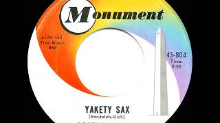 1963 HITS ARCHIVE Yakety Sax  Boots Randolph [upl. by Ynnub608]