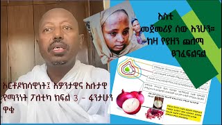 ኦርቶዶክሳዊነት፤ አዎንታዊና አሉታዊ የማንነት ፖለቲካ ክፍል 3 ፋንታሁን ዋቄ Fantahun Wakie [upl. by Aube87]