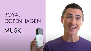 Royal Copenhagen Musk Cologne  Fragrancecom® [upl. by Adierf155]