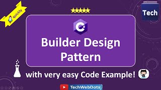 Builder Design Pattern  C [upl. by Anawed806]