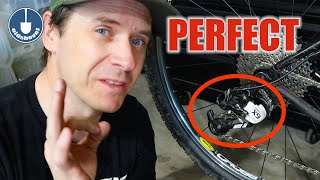 how to bend back a bent rear derailleur  shimano deore xt rdm750 [upl. by Fanchon568]