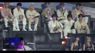 ZB1 amp Seventeen Reaction to NewJeans GDA 2024 performance Intro Cool With you Ditto [upl. by Lehcem568]