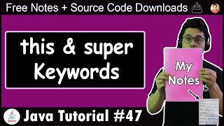 this and super keyword in Java [upl. by Ahrendt267]