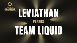 ES LEVIATÁN VS TEAM LIQUID  CHAMPIONS  Grupos  Día 1  Mapa 1 [upl. by Yand]