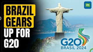 G20 Summit  Brazil gears up for G20  Global leaders to gather at Rio De Janeiro  N18G [upl. by Gariepy]