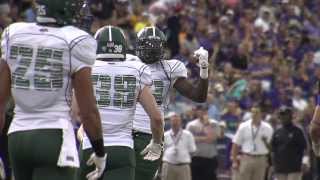 Ohio Football 2013 Tarell Basham Freshman AllAmerican Highlights [upl. by Sheelah]