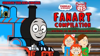 Thomas amp FriendsTurning Red FANART Compilation [upl. by Ris]