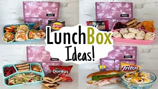 5 TASTY amp EASY LUNCH RECIPES  Fast amp Simple BackToSchool Lunches Anyone Can Make  Julia Pacheco [upl. by Zakaria]