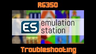 RG350  EmulationStation Troubleshooting [upl. by Ringo]