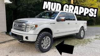 My F150 Platinum Got new NITTO MUD GRAPPLERS BUBBA TRUCK [upl. by Immac]