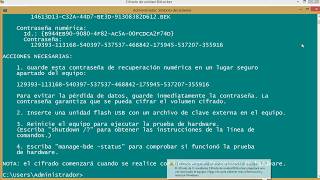 Bitlocker llave USB para iniciar el SO [upl. by Frankie]