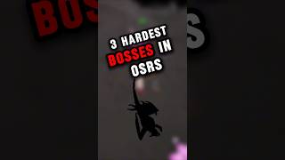 OSRS Hardest Bosses Guide osrs oldschoolrunescape runescape [upl. by Pathe]